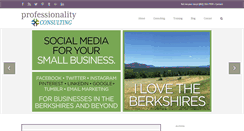 Desktop Screenshot of professionalityconsulting.com
