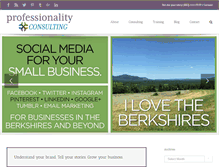 Tablet Screenshot of professionalityconsulting.com